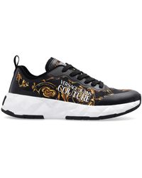 Versace Jeans Couture Trainers With Logo - Black