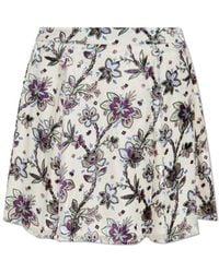 Kate Spade - Floral Motif Skirt - Lyst