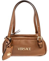 Versace - 'Tag Bowling Mini' Bag - Lyst