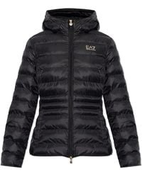 EA7 - Insulated Jacket With Hood - Lyst