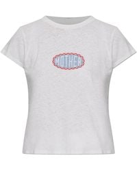 Mother - Cotton T-Shirt 'The Lil Sinful' - Lyst