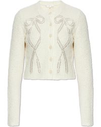 LoveShackFancy - Cardigan 'Leocadia' - Lyst