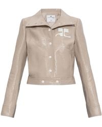 Courreges - Jacket With Logo - Lyst