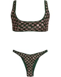 Oséree - Two-Piece Swimsuit With Shimmering Sequins - Lyst