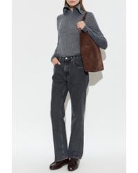 Jil Sander - Top With A Stand-Up Collar - Lyst