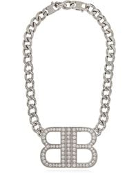 Balenciaga - Brass Necklace - Lyst
