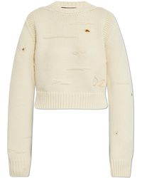 DSquared² - Short Wool Sweater - Lyst