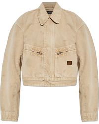 Balenciaga - Denim Jacket With A 'Vintage' Effect - Lyst