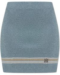 Amiri - Skirt With Lurex Thread - Lyst