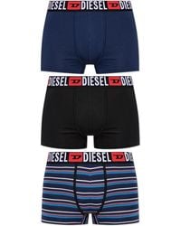 DIESEL - Three-Pack Of Boxer Briefs 'Umbx-Damienthreepack' - Lyst