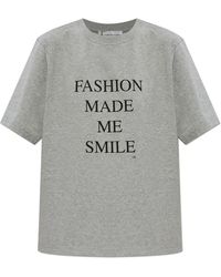 Victoria Beckham - T-Shirt With Print - Lyst