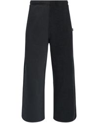 MM6 by Maison Martin Margiela - Wide-Leg Sweatpants - Lyst