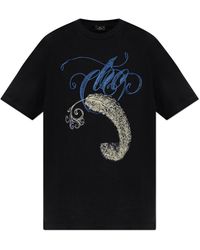 Etro - Cotton T-Shirt With Print - Lyst