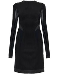 The Attico - Fitted Dress With Transparent Inserts - Lyst