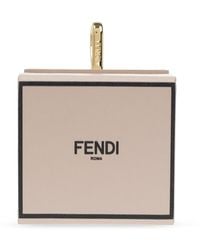 Fendi Box Keyring - Pink