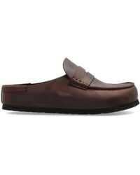 Birkenstock - Leather Shoes 'Naples Wrapped' - Lyst