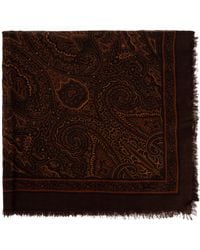 Etro - Scarf With Raw Edge - Lyst