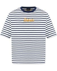 DSquared² - T-Shirt With A Striped Pattern - Lyst