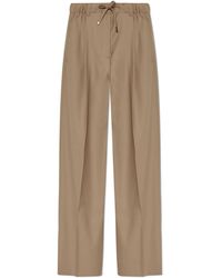 Moncler - Creased Trousers - Lyst