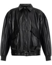 IRO - Leather Jacket "Manka" - Lyst