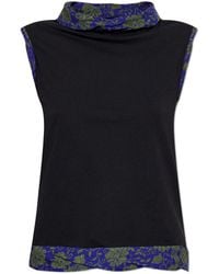 Dries Van Noten - Top With Stand-Up Collar - Lyst