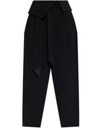 The Attico - High-Waisted Trousers - Lyst