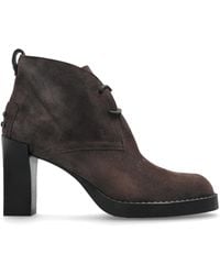 Tod's - Heeled Ankle Boots - Lyst