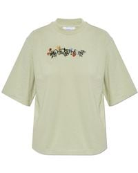 Off-White c/o Virgil Abloh - T-Shirt With Logo - Lyst