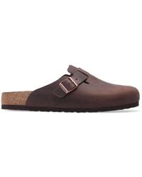 Birkenstock - 'Boston Big Buckle' Slides - Lyst