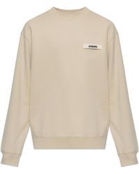 Jacquemus - Sweatshirt With Logo Patch - Lyst