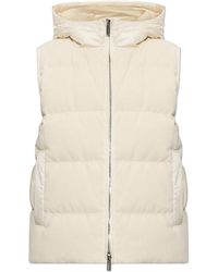 Paul & Shark - Down Vest With Hood - Lyst