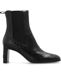DIESEL - ‘D-Giove Ab’ Heeled Ankle Boots - Lyst