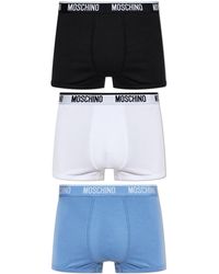 Moschino - Three-Pack Of Boxers - Lyst