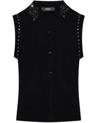 Versace - Sleeveless Top - Lyst