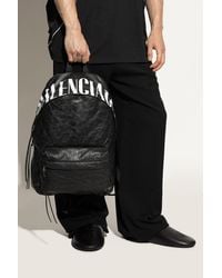 Balenciaga - Leather Backpack "Arena" - Lyst