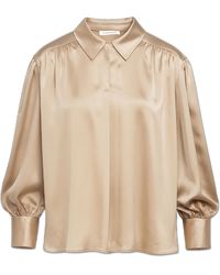 By Malene Birger - 'Leonora Satin' Shirt - Lyst