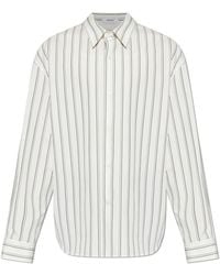 Versace - Shirt With A Striped Pattern - Lyst