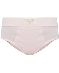 Palm Angels - High-Waisted Cotton Briefs - Lyst