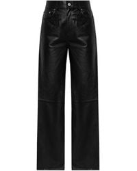 By Malene Birger - 'Vinea' Leather Trousers - Lyst