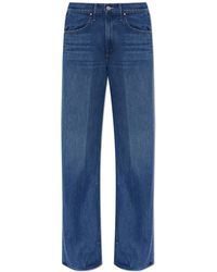 Mother - 'The Mid Rise Lasso Sneak' Jeans Trousers - Lyst