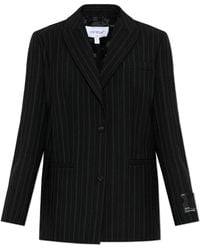 Off-White c/o Virgil Abloh - Wool Blazer With Closed Lapels - Lyst