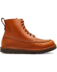 Birkenstock - "Birmingham Moc" Leather Shoes - Lyst