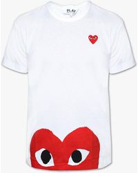 COMME DES GARÇONS PLAY - Oversized Heart T-shirt - Lyst