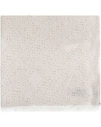 Emporio Armani - Scarf With Lurex Thread And Shimmering Sequins - Lyst
