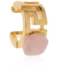 Versace - Ear Cuff With Stone - Lyst