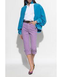 Versace - Silk Bomber Jacket - Lyst