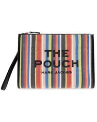 Marc Jacobs - Clutch Bag With Logo On The Strap - Lyst