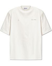 The Attico - 'kilie' T-shirt With Logo, - Lyst