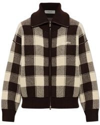 Golden Goose - Wool Cardigan With Turtleneck - Lyst