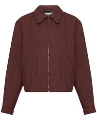 Lemaire - Jacket With Collar - Lyst